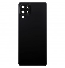 Задняя панель корпуса для Samsung A225 Galaxy A22, черная + стекло камеры