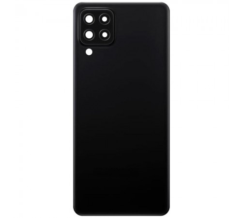 Задняя панель корпуса для Samsung A225 Galaxy A22, черная + стекло камеры Задняя панель корпуса для Samsung A225 Galaxy A22, черная + стекло камеры