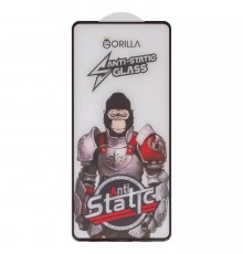 Захисне скло для Samsung A515 Galaxy A51, A515F/DS Galaxy A51, A525 Galaxy A52, A526 Galaxy A52 5G, A536 Galaxy A53 5G, сумісне з чохлом, Full Glue, Anti-Static, чорний, gorilla