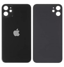 Задня панель корпусу для iPhone 11, чорна, потрібно зняти скло камери, small hole