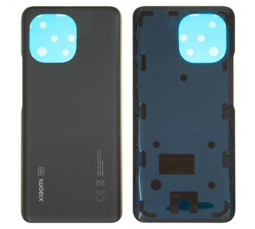 Задняя панель корпуса для Xiaomi Mi 11, серая, Original (PRC), M2011K2C, M2011K2G, midnight gray