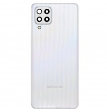 Задняя панель корпуса для Samsung M325 Galaxy M32, белая + стекло камеры