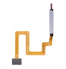 Шлейф для Samsung A226 Galaxy A22 5G, сканера отпечатка пальца (Touch ID), фиолетовый (Violet), Original (PRC)