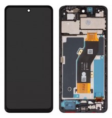 Дисплей для Infinix Smart 8 (X6525), чорний, з рамкою, High Copy, TXDI660QCEPX