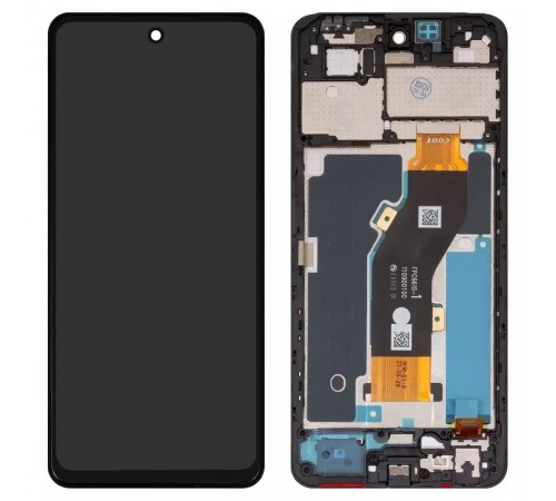 Дисплей для Infinix Smart 8 (X6525), чорний, з рамкою, High Copy, TXDI660QCEPX