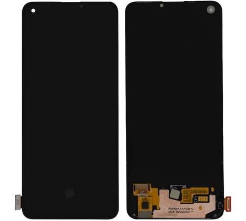 Дисплей для Realme 8, 8 Pro, V15 5G, чорний, без рамки, High Copy, p/n: E643XY05