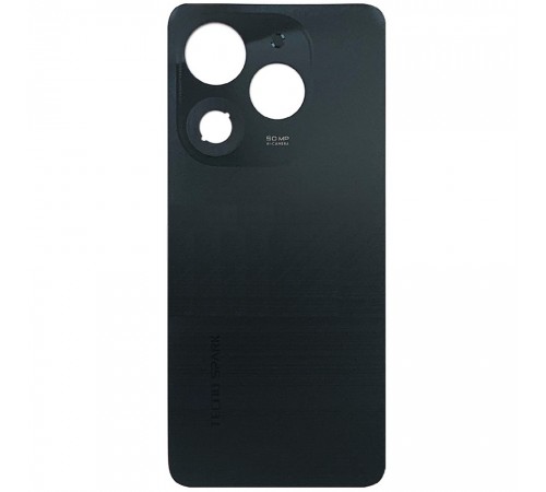 Задня панель корпуса для Tecno Spark 20C (BG7n), чорна (Gravity Black), Copy