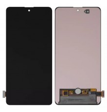 Дисплей для Samsung A715 Galaxy A71, черный, без рамки, High Copy (OLED)