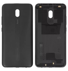 Задняя панель корпуса для Xiaomi Redmi 8A, черная (Midnight Black)