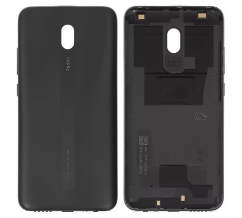 Задняя панель корпуса для Xiaomi Redmi 8A, черная (Midnight Black)