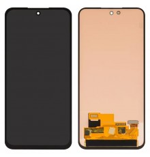Дисплей для Samsung A556 Galaxy A55, черный, без рамки, High Copy (OLED)