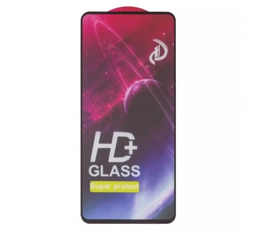 Защитное стекло ASP для Huawei Honor X8a, совместимо с чехлом, Full Glue, черный