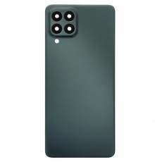 Задняя панель корпуса для Samsung M536 Galaxy M53, зеленая (Green), Copy + стекло камеры