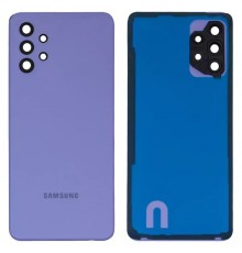 Задня панель корпусу для Samsung A326 Galaxy A32 5G, фіолетова (Awesome Violet) + скло камери