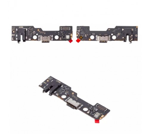 Шлейф для Xiaomi Poco C71, Redmi A5 4G, конектора зарядки, мікрофона, плата зарядки, Original (PRC), 25028PC03G 25028RN03A