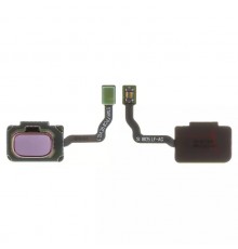 Шлейф для Samsung G960F Galaxy S9, G965F Galaxy S9 Plus, сканера отпечатка пальца (Touch ID), фиолетовый (Lilac Purple)