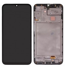 Дисплей для Samsung A245 Galaxy A24, черный, с рамкой, Original (PRC)