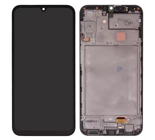 Дисплей для Samsung A245 Galaxy A24, черный, с рамкой, Original (PRC)