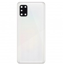 Задня панель корпусу для Samsung A315 Galaxy A31, біла (Prism Crush White) + скло камери