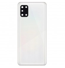 Задняя панель корпуса для Samsung A315 Galaxy A31, белая (Prism Crush White) + стекло камеры