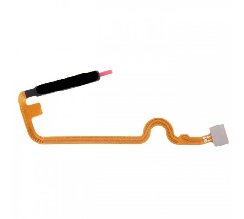 Шлейф для Tecno Spark 9 Pro (KH7n), сканера отпечатка пальца (Touch ID), черный (Quantum Black), Original (PRC)