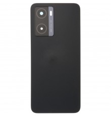 Задняя панель корпуса для Oppo A57s, черная (Starry Black) + стекло камеры