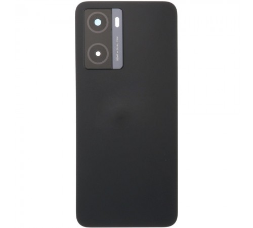 Задняя панель корпуса для Oppo A57s, черная (Starry Black) + стекло камеры Задняя панель корпуса для Oppo A57s, черная (Starry Black) + стекло камеры