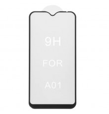 Защитное стекло ASP для Samsung A015 Galaxy A01, 5D Full Glue, черный