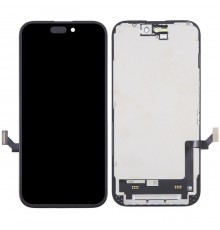 Дисплей для iPhone 15, черный, с рамкой, Original (PRC), NEW