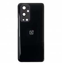 Задня панель корпусу для OnePlus 9 Pro, чорна, глянцева, Copy + скло камери