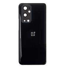 Задняя панель корпуса для OnePlus 9 Pro, черная, глянцевая, Copy + стекло камеры
