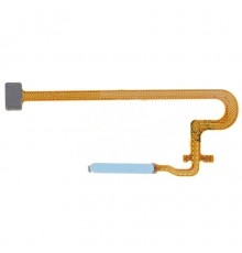 Шлейф для Oppo A57s, A77 4G, сканера відбитка пальця (Touch ID), блакитний (Sky Blue)
