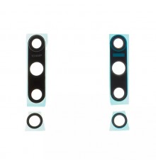 Скло камери для Xiaomi Mi 10, чорне, комплект 2 шт., M2001J2G, M2001J2I