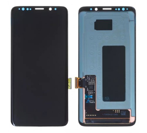 Дисплей для Samsung G960 Galaxy S9, черный, без рамки, Оригинал (переклеено стекло)