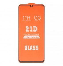 Захисне скло для Xiaomi Poco C75, Poco M7 5G, Redmi 14C 4G, Redmi A3 Pro, Redmi A4, сумісне з чохлом, Full Glue, (без упаковки), чорний