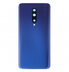 Задня панель корпусу для OnePlus 7 Pro, синя, глянцева, Copy + скло камери