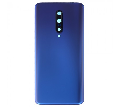 Задня панель корпусу для OnePlus 7 Pro, синя, глянцева, Copy + скло камери