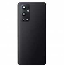 Задняя панель корпуса для OnePlus 9 Pro, черная (Stellar Black) + стекло камеры