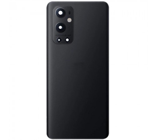 Задняя панель корпуса для OnePlus 9 Pro, черная (Stellar Black) + стекло камеры Задняя панель корпуса для OnePlus 9 Pro, черная (Stellar Black) + стекло камеры