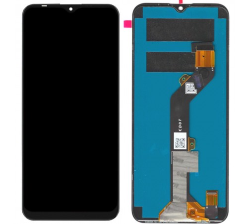 Дисплей для Tecno Spark 8 (KG6); Infinix Hot 10i, черный, без рамки, Original (PRC)