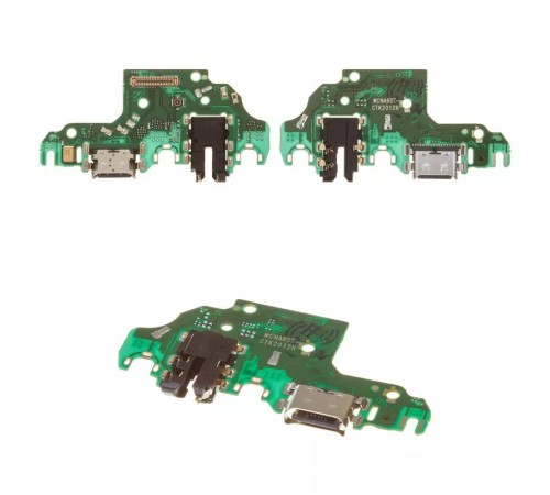 Шлейф для Huawei P40 Lite, коннектора зарядки, мікрофона, плата зарядки, High Copy