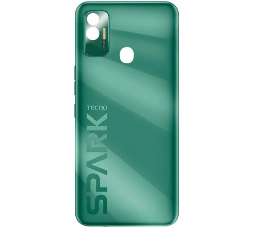 Задняя панель корпуса для Tecno Spark 7 (KF6), зеленая (Spruce Green)