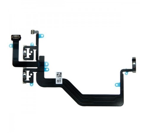 Шлейф для iPhone 12 mini, кнопки включения, кнопок громкости звука, Original (PRC)