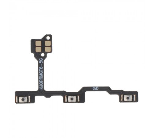 Шлейф для Realme GT 6, кнопки увімкнення, кнопок гучності