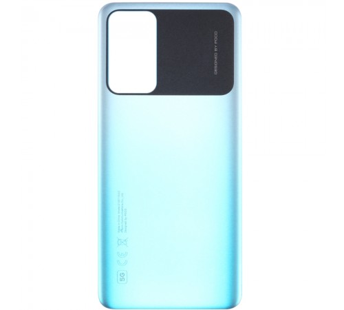 Задня панель корпуса для Xiaomi Poco M4 Pro 5G, голуба (Cool Blue)