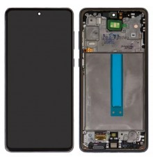 Дисплей для Samsung A736 Galaxy A73 5G, черный, с рамкой, Original (PRC)