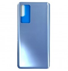 Задняя панель корпуса для Xiaomi 12 Pro, синяя (Blue), глянцевая, Copy