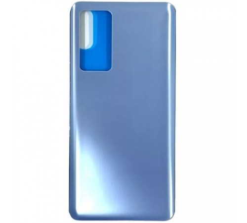 Задняя панель корпуса для Xiaomi 12 Pro, синяя (Blue), глянцевая, Copy