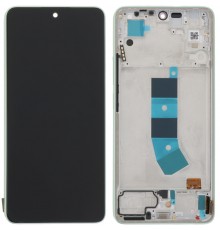 Дисплей для Xiaomi Redmi Note 13 4G, зелений (Mint Green), з рамкою, Original (PRC)