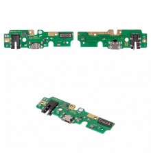 Шлейф для Tecno Spark 7 (KF6n), Spark 7T, Spark 8 (KG6), коннектора зарядки, мікрофона, плата зарядки, Original (PRC)